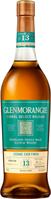 威士忌单一麦芽威士忌 Glenmorangie Cognac Cask Finish 13 岁 70 cl