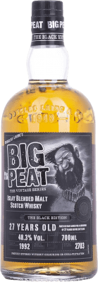 309,95 € 免费送货 | 威士忌混合 Douglas Laing's Big Peat The Black Edition 英国 27 岁 瓶子 70 cl