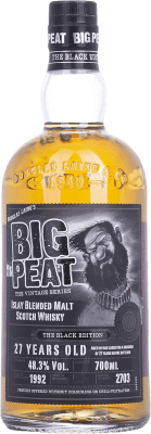Whisky Blend Douglas Laing's Big Peat Black — Édition Noire, Édition Limitée 27 Ans 70 cl