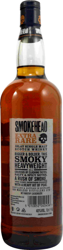 61,95 € Envoi gratuit | Whisky Single Malt Ian Macleod Smokehead Extra, Rare Royaume-Uni 1 L