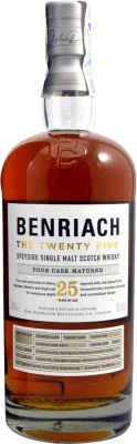 461,95 € Spedizione Gratuita | Whisky Single Malt The Benriach Four Cask Matured Regno Unito 25 Anni Bottiglia 70 cl