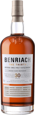 776,95 € Бесплатная доставка | Виски из одного солода The Benriach The Thirty Объединенное Королевство 30 Лет бутылка 70 cl