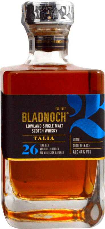 519,95 € Envio grátis | Whisky Single Malt Bladnoch Talia Reino Unido 26 Anos Garrafa 70 cl