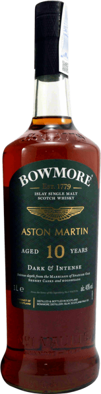 99,95 € 送料無料 | シングルモルトウイスキー Morrison's Bowmore Aston Martin 限定版 イギリス 10 年 1 L