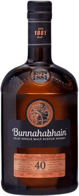 2 791,95 € 免费送货 | 威士忌单一麦芽威士忌 Bunnahabhain 英国 40 岁 瓶子 70 cl