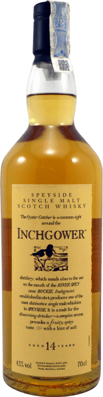 62,95 € Free Shipping | Whisky Single Malt Inchgower United Kingdom 14 Years Bottle 70 cl