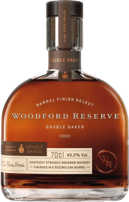 46,95 € Envío gratis | Whisky Bourbon Woodford Double Oaked Reserva Kentucky Estados Unidos Botella 70 cl