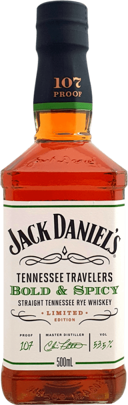 35,95 € 送料無料 | バーボンウイスキー Jack Daniel's Bold アメリカ ミディアムボトル 50 cl Spicy — 辛口