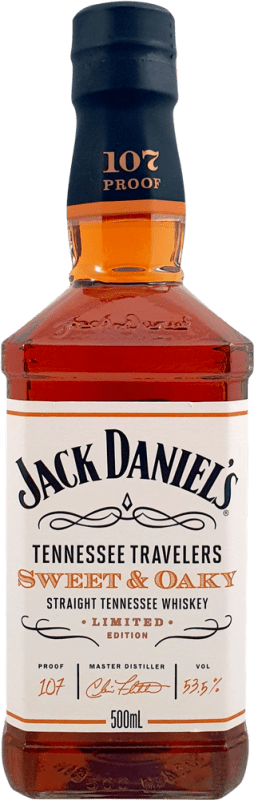 39,95 € Spedizione Gratuita | Whisky Bourbon Jack Daniel's Oaky stati Uniti Bottiglia Medium 50 cl Sweet — Dolce