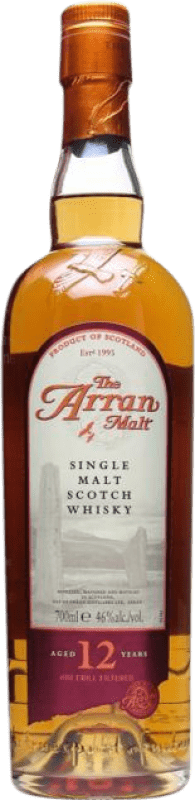 48,95 € Kostenloser Versand | Whiskey Single Malt Isle Of Arran Großbritannien 12 Jahre Flasche 70 cl