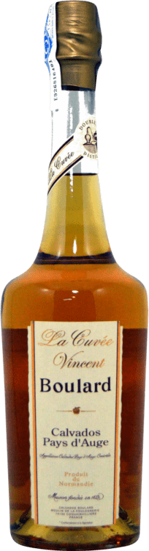 22,95 € Envio grátis | Calvados Boulard La Cuvée Vincent I.G.P. Calvados Pays d'Auge França Garrafa 70 cl