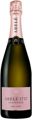 58,95 € 免费送货 | 玫瑰气泡酒 Henri Abelé 1757 Rosé A.O.C. Champagne 香槟酒 法国 Pinot Black, Chardonnay, Pinot Meunier 瓶子 75 cl