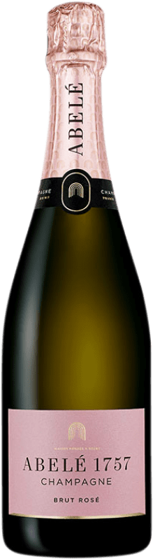59,95 € Kostenloser Versand | Rosé Sekt Henri Abelé 1757 Rosé A.O.C. Champagne Champagner Frankreich Pinot Noir — Spätburgunder, Chardonnay, Pinot Meunier — Schwarzriesling Flasche 75 cl
