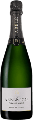 83,95 € Envio grátis | Espumante branco Henri Abelé 1757 Blanc de Blancs A.O.C. Champagne Champagne França Chardonnay Garrafa 75 cl