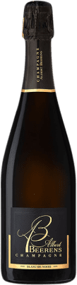 48,95 € Envio grátis | Espumante branco Albert Beerens Cuvée Blanc de Noirs A.O.C. Champagne Champagne França Pinot Preto, Pinot Meunier Garrafa 75 cl