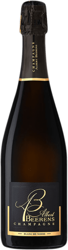 48,95 € Envio grátis | Espumante branco Albert Beerens Cuvée Blanc de Noirs A.O.C. Champagne Champagne França Pinot Preto, Pinot Meunier Garrafa 75 cl