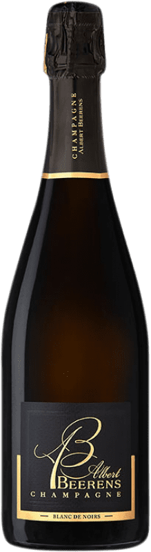 48,95 € Kostenloser Versand | Weißer Sekt Albert Beerens Cuvée Blanc de Noirs A.O.C. Champagne Champagner Frankreich Spätburgunder, Pinot Meunier Flasche 75 cl