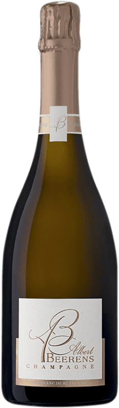 61,95 € Бесплатная доставка | Белое игристое Albert Beerens Cuvée Blanc de Blancs A.O.C. Champagne шампанское Франция Chardonnay бутылка 75 cl