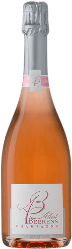 57,95 € Free Shipping | Rosé sparkling Albert Beerens Cuvée Éternel Rosé A.O.C. Champagne Champagne France Pinot Black, Chardonnay, Pinot Meunier Bottle 75 cl