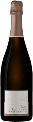 39,95 € 送料無料 | 白スパークリングワイン Albert Beerens ブルットの自然 A.O.C. Champagne シャンパン フランス Pinot Black, Pinot Meunier ボトル 75 cl