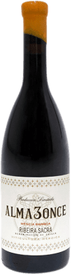 26,95 € Envío gratis | Vino tinto Alma das Donas Alma3Once Barrica D.O. Ribeira Sacra Galicia España Mencía Botella 75 cl