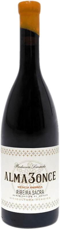 22,95 € 免费送货 | 红酒 Alma das Donas Alma3Once Barrica D.O. Ribeira Sacra 加利西亚 西班牙 Mencía 瓶子 75 cl