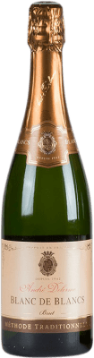17,95 € Бесплатная доставка | Белое игристое André Delorme Blanc de Blancs брют A.O.C. Bourgogne Бургундия Франция Chardonnay бутылка 75 cl