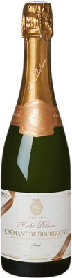 27,95 € 送料無料 | 白スパークリングワイン André Delorme Crémant Brut A.O.C. Bourgogne ブルゴーニュ フランス Pinot Black, Gamay, Chardonnay, Aligoté ボトル 75 cl