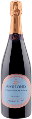 69,95 € Envío gratis | Espumoso blanco Michel Loriot Apollonis Inspiration de Saison Extra Brut A.O.C. Champagne Champagne Francia Chardonnay, Pinot Meunier Botella 75 cl