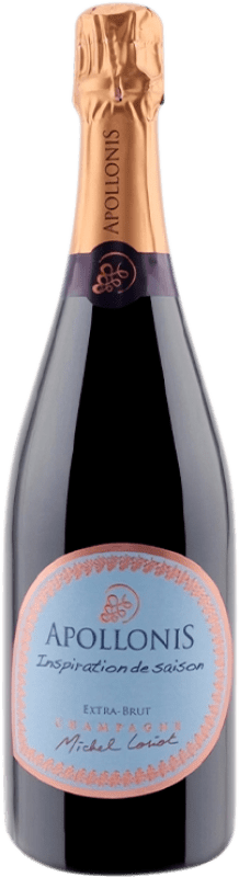 73,95 € Envio grátis | Espumante branco Michel Loriot Apollonis Inspiration de Saison Extra Brut A.O.C. Champagne Champagne França Chardonnay, Pinot Meunier Garrafa 75 cl