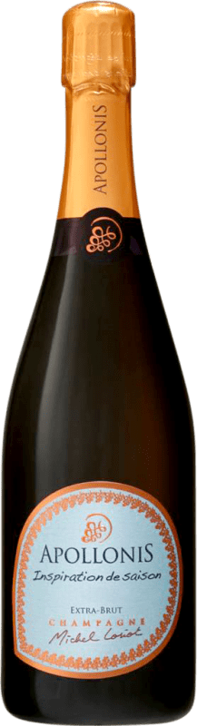 78,95 € Envoi gratuit | Vin Mousseux Blanc Michel Loriot Apollonis Inspiration de Saison Extra Brut A.O.C. Champagne Champagne France Chardonnay, Pinot Meunier 75 cl