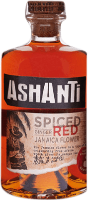 33,95 € 免费送货 | 朗姆酒 Ashanti Spiced Red 危地马拉 瓶子 70 cl