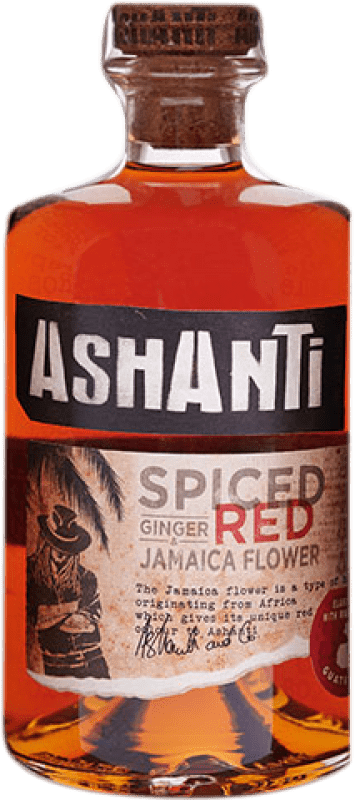 33,95 € Kostenloser Versand | Rum Ashanti Spiced Red Guatemala Flasche 70 cl