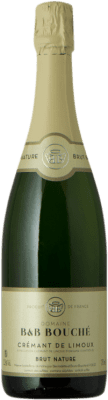 12,95 € Envio grátis | Espumante Branco B&B Bouché Brut Nature — Bruto Natural A.O.C. Crémant de Limoux Languedoque-Rossilhão França Pinot Noir, Chardonnay, Chenin 75 cl