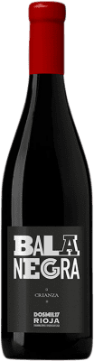11,95 € 免费送货 | 红酒 Balandro Bala Negra 岁 D.O.Ca. Rioja 巴斯克地区 西班牙 Tempranillo, Graciano 瓶子 75 cl