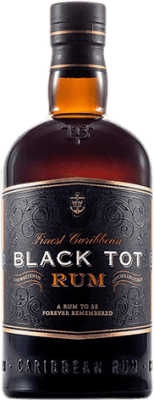 27,95 € Envío gratis | Ron Black Tot Rum Caribbean Filipinas 70 cl