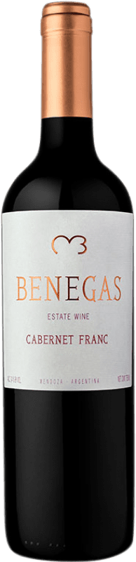 17,95 € Envío gratis | Vino tinto Benegas Estate I.G. Mendoza Mendoza Argentina Cabernet Franc Botella 75 cl