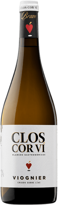 10,95 € Envoi gratuit | Vin Blanc Clos Cor Ví Crianza D.O. Valencia Communauté valencienne Espagne Viognier Eco Biologique Bouteille 75 cl