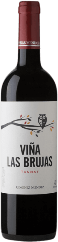 19,95 € 免费送货 | 红酒 Giménez Méndez Viña las Brujas 乌拉圭 Tannat 瓶子 75 cl