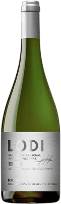 31,95 € Envío gratis | Vino blanco Antonio Alcaraz Lodi Selección Personal Blanco Crianza D.O.Ca. Rioja La Rioja España Viura, Chardonnay Botella 75 cl