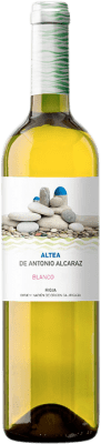 17,95 € Envio grátis | Vinho branco Antonio Alcaraz Altea Blanco D.O.Ca. Rioja La Rioja Espanha Viura, Chardonnay Garrafa 75 cl