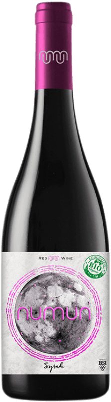 7,95 € Kostenloser Versand | Rotwein BSI Numun D.O. Jumilla Region von Murcia Spanien Syrah Flasche 75 cl
