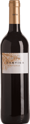 8,95 € Envío gratis | Vino tinto Daniel Puras Cantiga Crianza D.O.Ca. Rioja La Rioja España Tempranillo Botella 75 cl