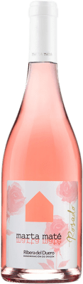 13,95 € 免费送货 | 玫瑰酒 Marta Maté Rosado D.O. Ribera del Duero 卡斯蒂利亚莱昂 西班牙 Tempranillo, Albillo 瓶子 75 cl