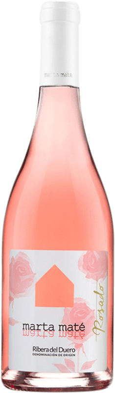 13,95 € Envoi gratuit | Vin Rosé Marta Maté D.O. Ribera del Duero Castille et Leon Espagne Tempranillo, Albillo Bouteille 75 cl