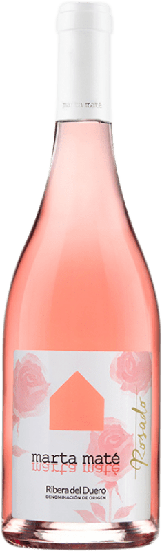 13,95 € Envío gratis | Vino rosado Marta Maté Rosado D.O. Ribera del Duero Castilla y León España Tempranillo, Albillo Botella 75 cl