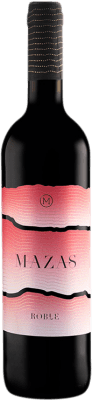 14,95 € 免费送货 | 红酒 Mazas 橡木 D.O. Toro 卡斯蒂利亚莱昂 西班牙 Grenache, Tinta de Toro 瓶子 75 cl