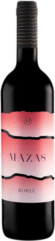 10,95 € Бесплатная доставка | Красное вино Mazas Дуб D.O. Toro Кастилия-Леон Испания Grenache, Tinta de Toro бутылка 75 cl