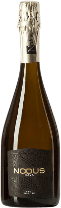 15,95 € Kostenloser Versand | Weißer Sekt Nodus Reserve — Gereift D.O. Cava Katalonien Spanien Macabeo, Chardonnay 75 cl