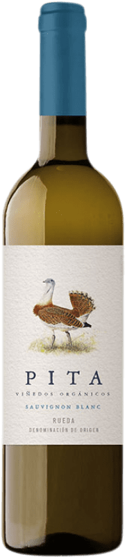 9,95 € Бесплатная доставка | Белое вино Pita D.O. Rueda Кастилия-Леон Испания Sauvignon White бутылка 75 cl